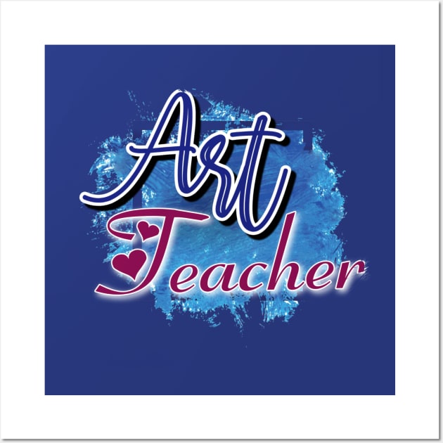 Art teacher Wall Art by Light Up Glow 